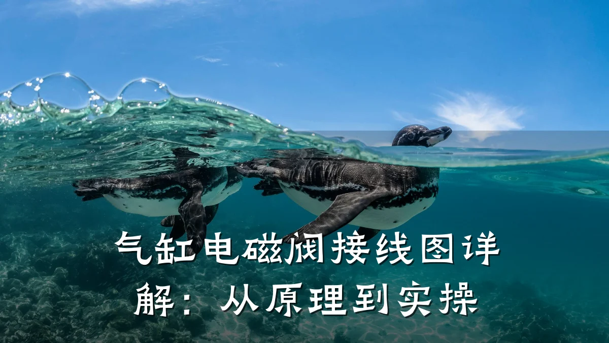 气缸电磁阀接线图详解：从原理到实操
