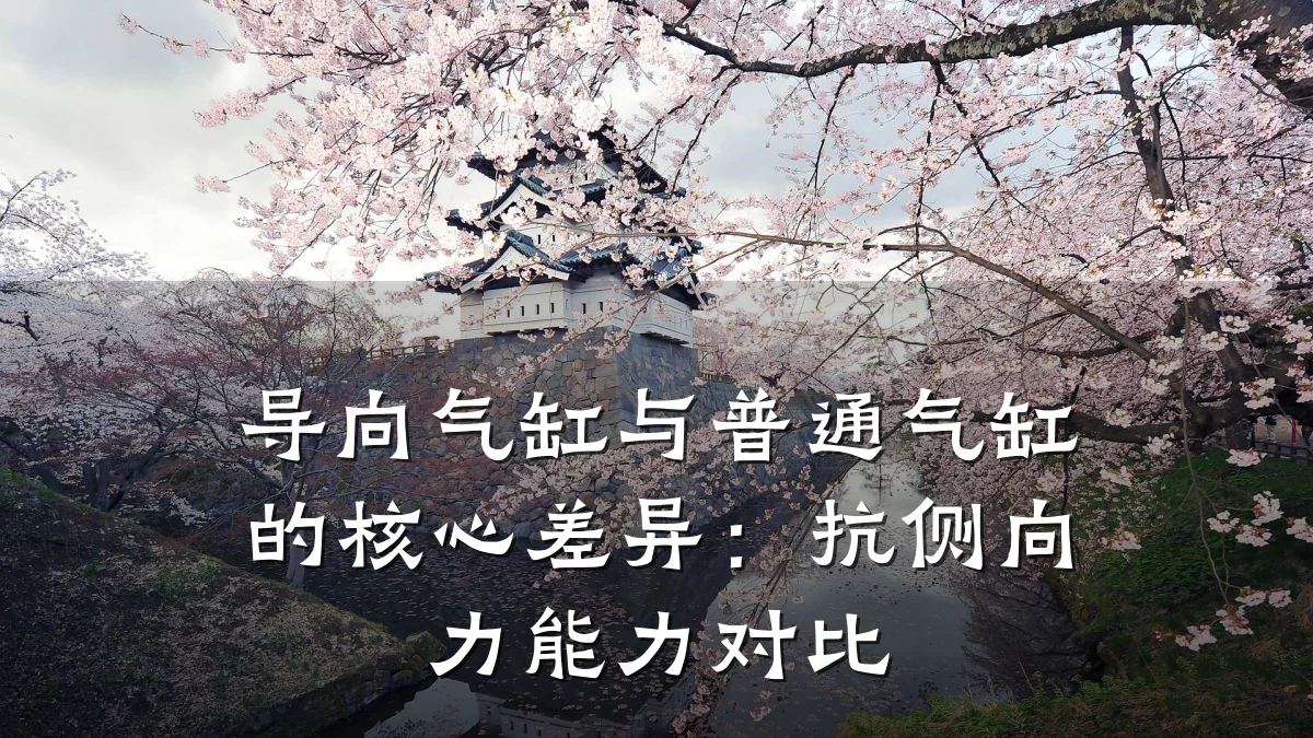 导向气缸与普通气缸的核心差异：抗侧向力能力对比