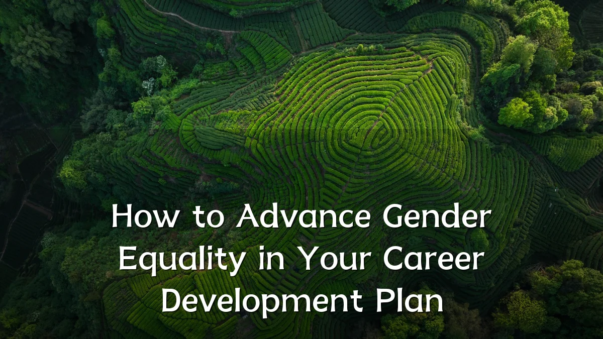 How to Advance Gender Equality in Your Career Development Plan