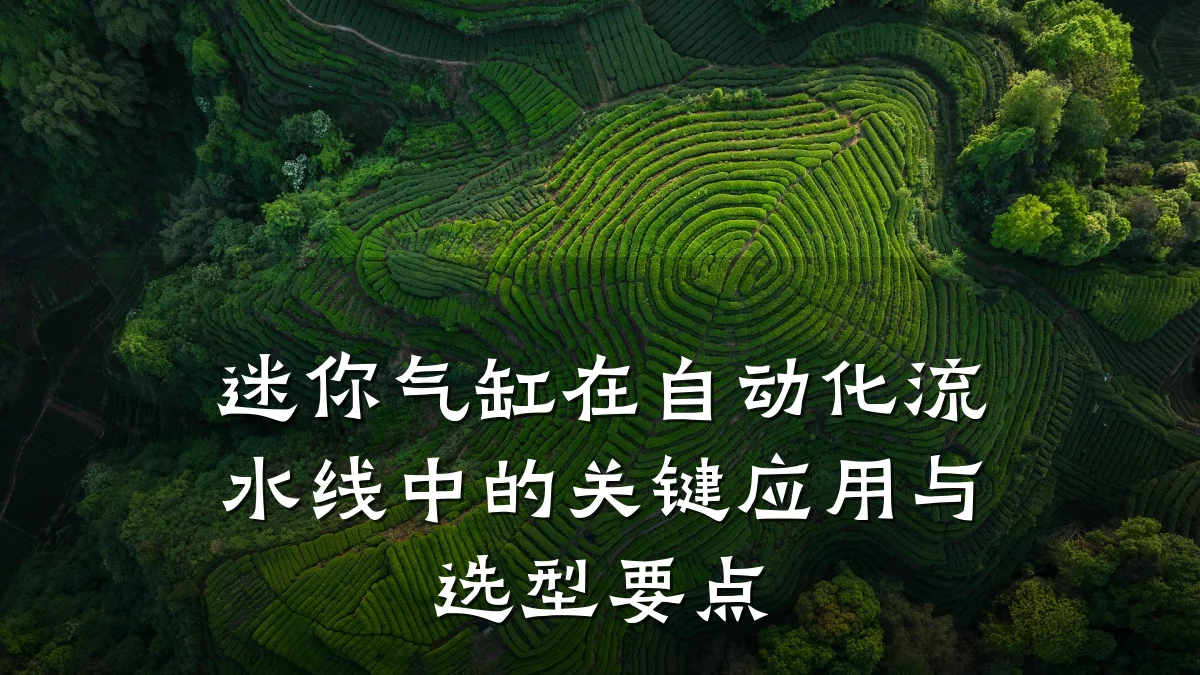 迷你气缸在自动化流水线中的关键应用与选型要点