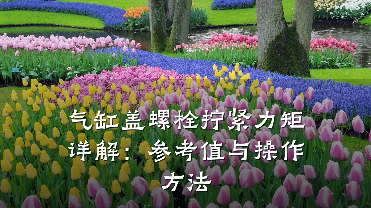 气缸盖螺栓拧紧力矩详解：参考值与操作方法
