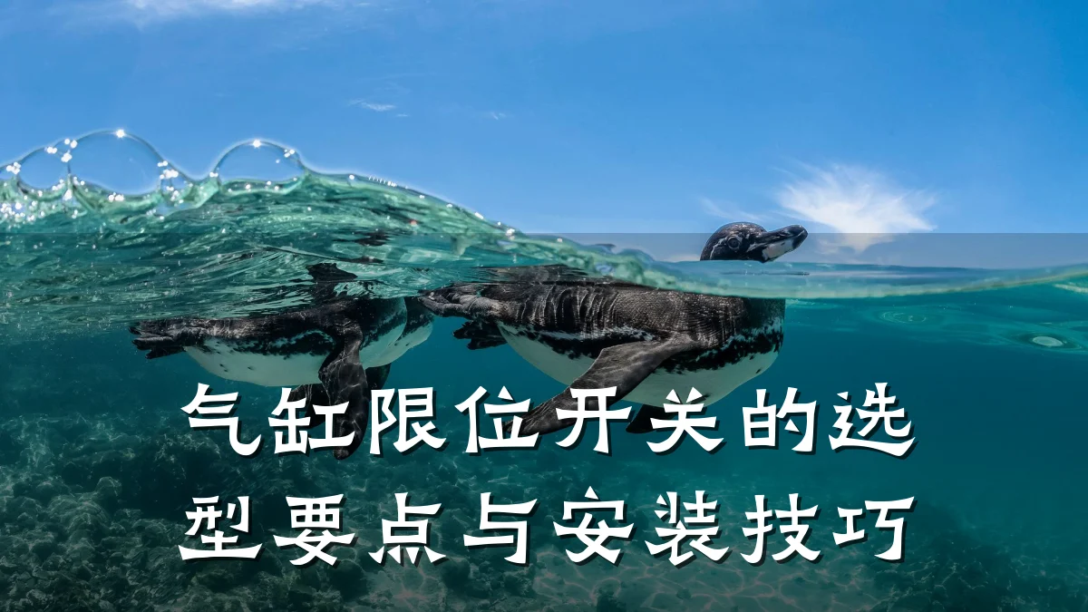 气缸限位开关的选型要点与安装技巧