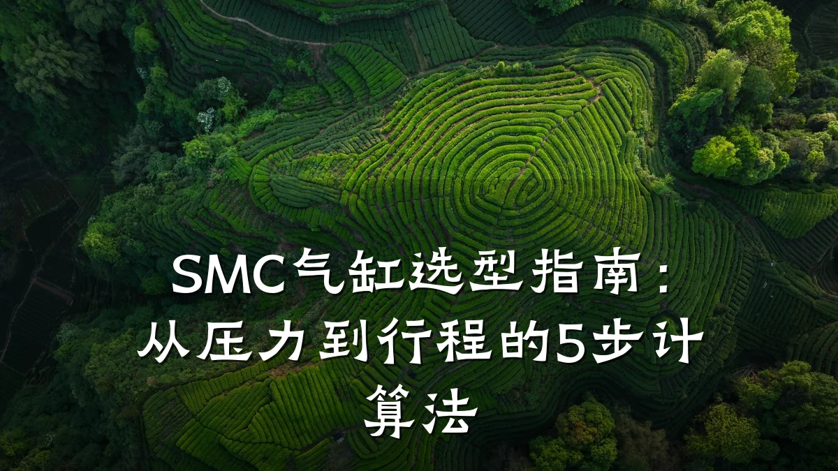 SMC气缸选型指南：从压力到行程的5步计算法