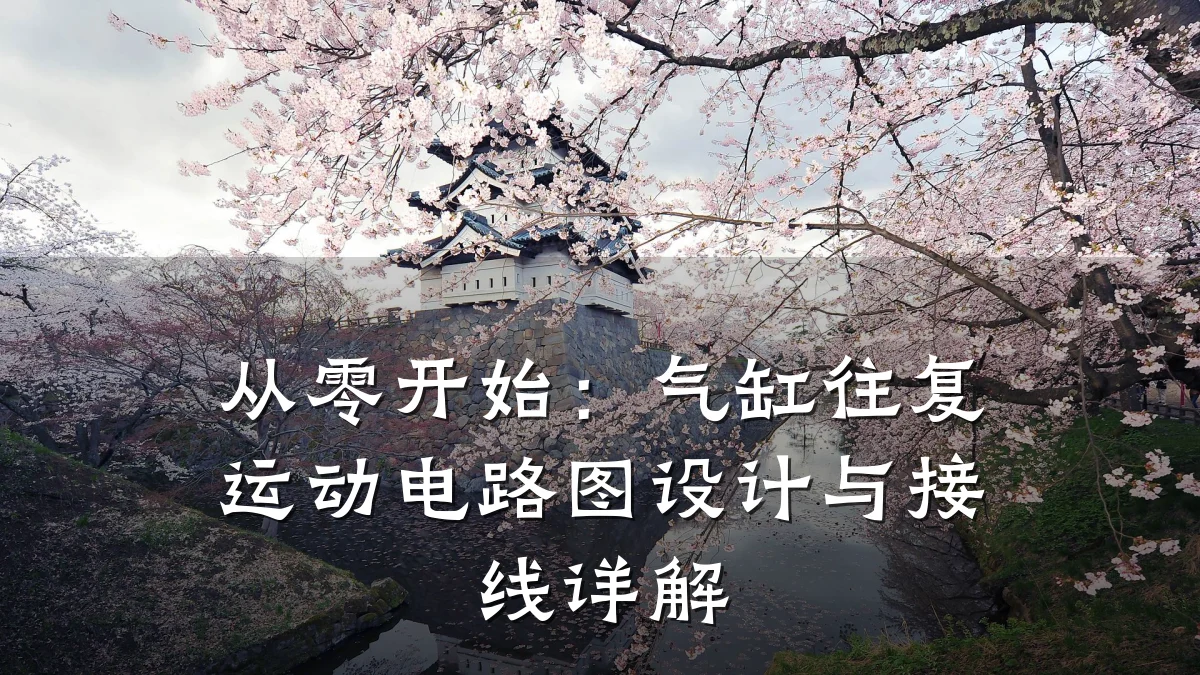 从零开始：气缸往复运动电路图设计与接线详解