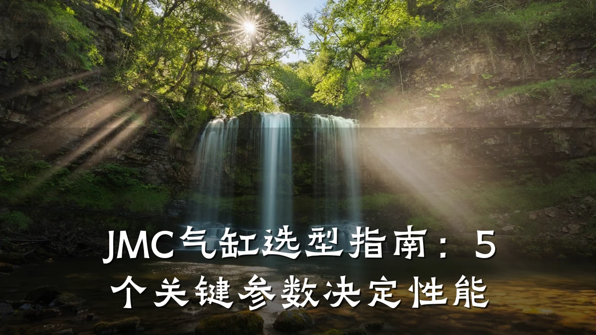 JMC气缸选型指南：5个关键参数决定性能
